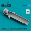RESKIT RSU72-0222 BAE HAWK T.1 EXHAUST NOZZLE FOR REVELL KIT (3D PRINTED) 1/72
